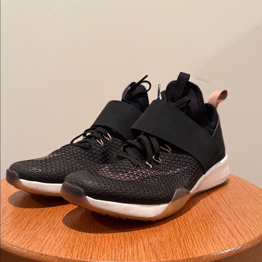 Nike Black and Pink Athletic Shoes